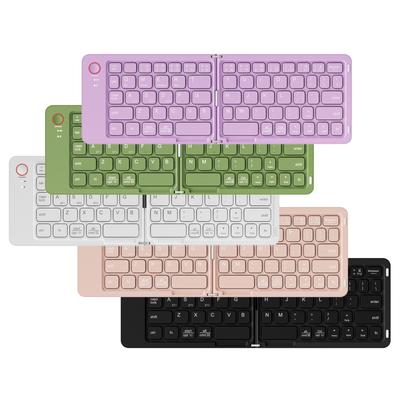 B023 Bluetooth складная универсальная мини-клавиатура для планшетов, телефонов и компьютеров - портативная и перезаряжаемая