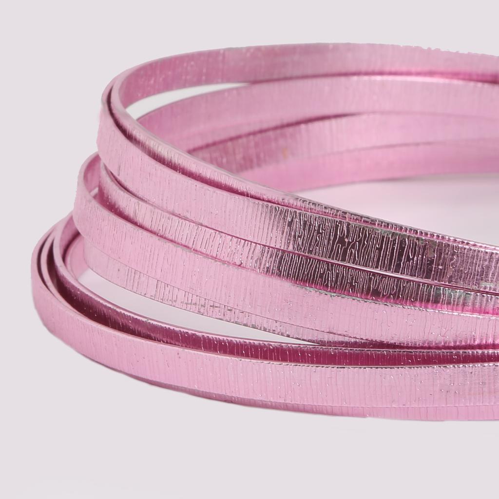 3Meter Flat Embossed Aluminum Wire Soft Metal Floristry Wire for DIY Jewelry Craft Making