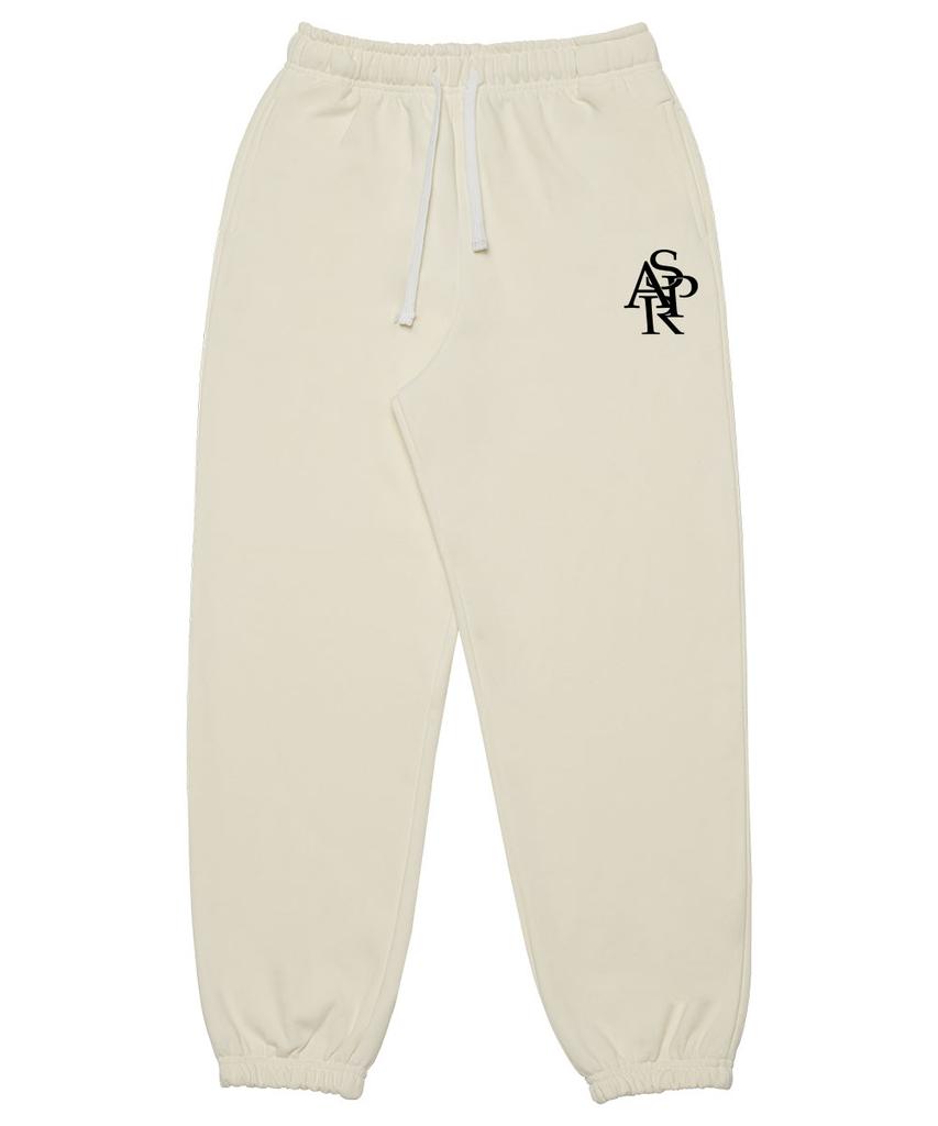ASTRAL PROJECTION New Symbol Logo Comfortable Training Sweat Jogger Pants_Cream