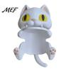 Funny Desktop Ornament 3D Printed Bat Can Holder, Cartoon Vampire Cat Stand Soda Holder for Standard Cans, Halloween Decor, Novelty Party Gift Drink
