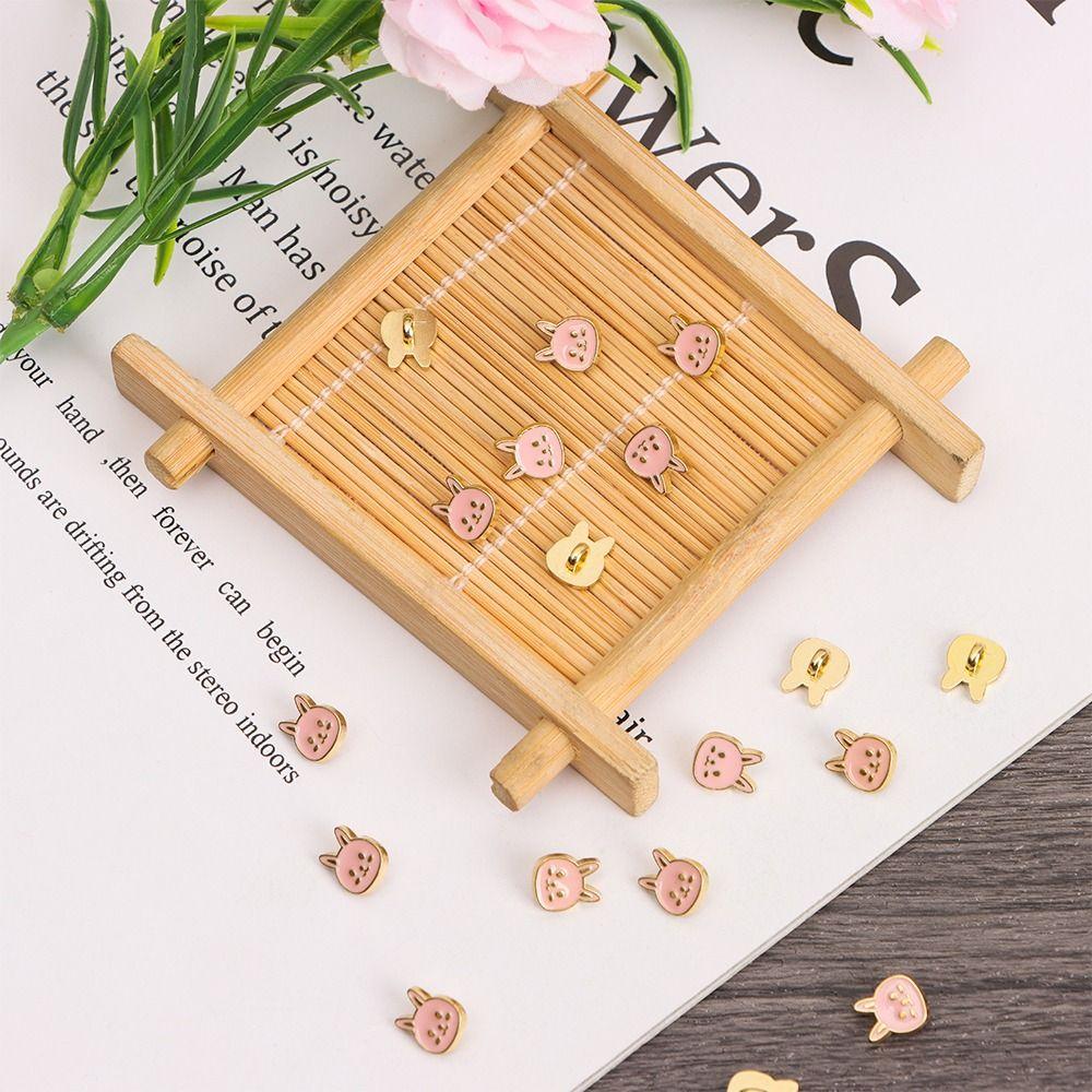 Швейные принадлежности своими руками ультра-маленькая пряжка кукольные пуговицы кролик 1/6 кукольная одежда кукольные пряжки для ремня