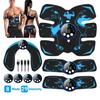 Wireless Fat-Burning Belt: EMS Ab Trainer & Rechargeable Muscle Stimulator for Six-Pack Abs, Home Gym Fitness