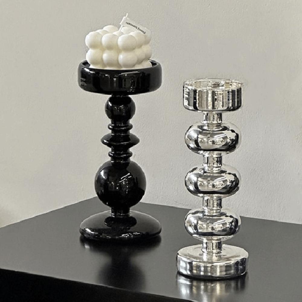 European Style Minimalist Candlestick Romantic Tea Light Rack  Wedding Candlelight Dinner