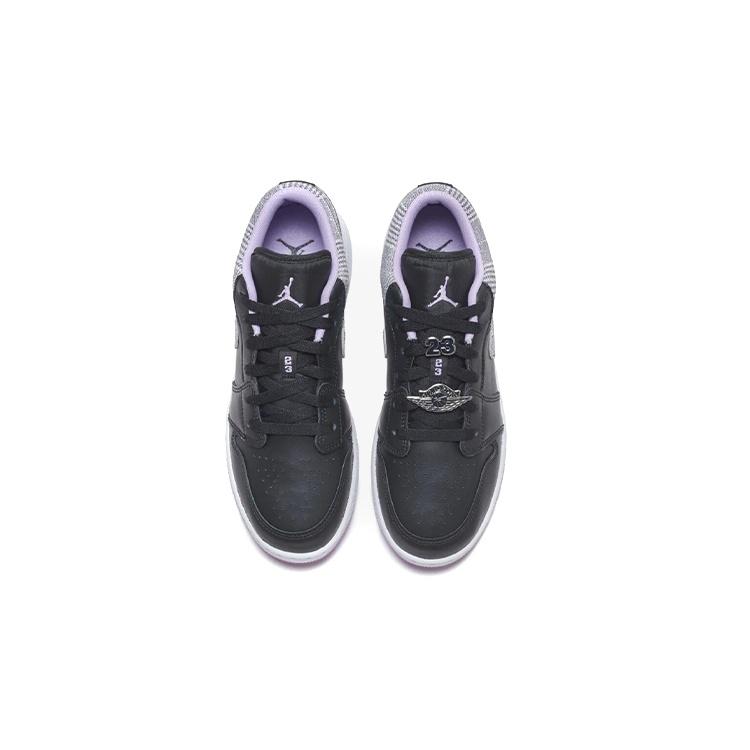 (GS) Air Jordan 1 Low SE 'Houndstooth' Kids' DH0570-015
