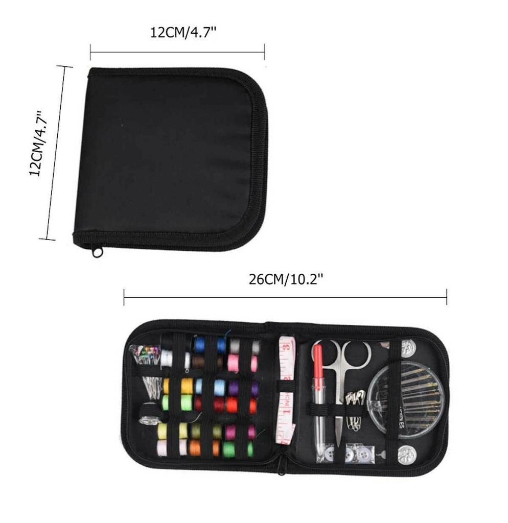 Швейный набор 70 шт. принадлежности для шитья своими руками базовый набор для ручного шитья для начинающих экстренных поездок домой