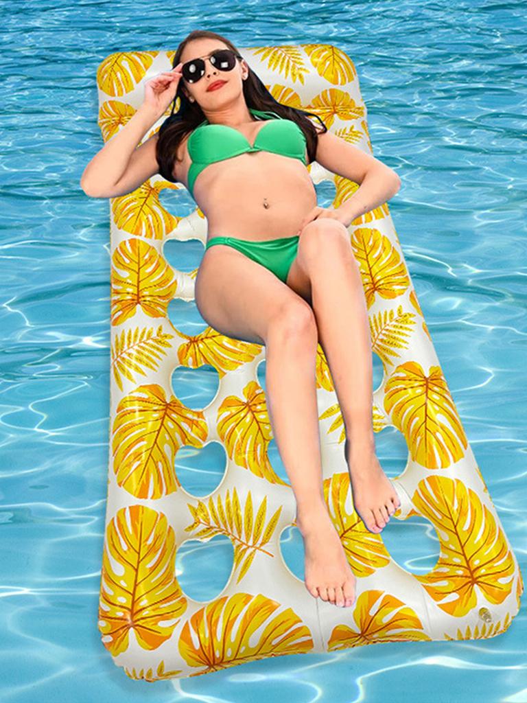 1 Pcs Inflatable Oversized Swimming Pool Floats Raft For Adults Cooling Contour Lounger for Summer Party