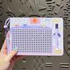 Magnetic Toy Steel Ball Drawing Board Cartoon Writing Pad Bag Pendant  Learning Educational