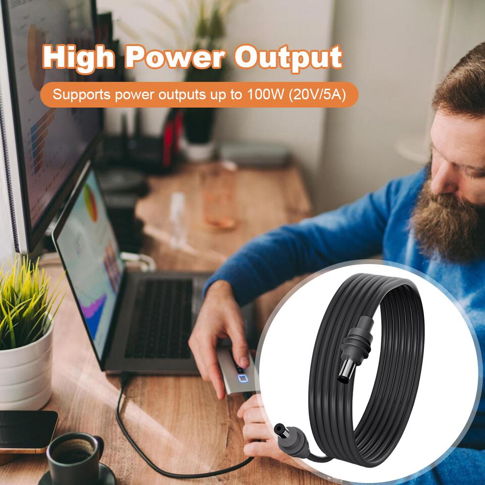 Для Starlink Mini Gen 3 USB C на DC/DC Быстрая зарядка Кабель питания 100 Вт Адаптер питания Водонепроницаемый Наружный