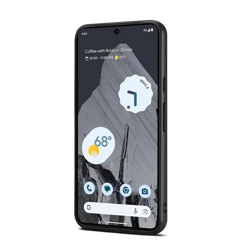 EUCAGR Роскошный кожаный чехол для телефона с узором под крокодила для Google Pixel 10 Pro XL 9 8 7 6 Pro Задняя крышка для Google Pixel 8A 7A 6A