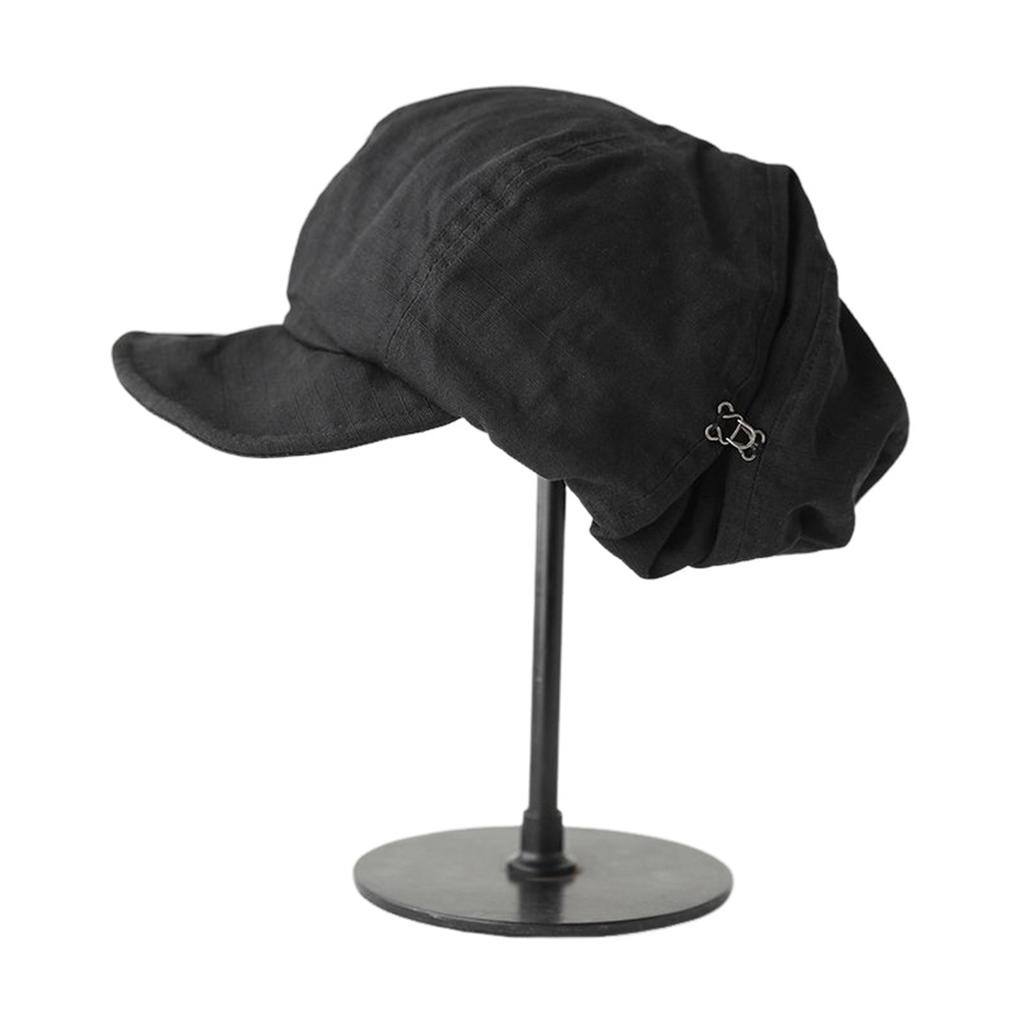 Retro Beret Caps French Style Beret for Women Vintage Painter's Beret Solid Color Hat for Outdoor Fishing Camping 54-60cm