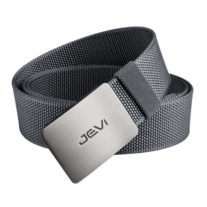 Мужской тканевый плетеный ремень JEVI с автоматической пряжкой