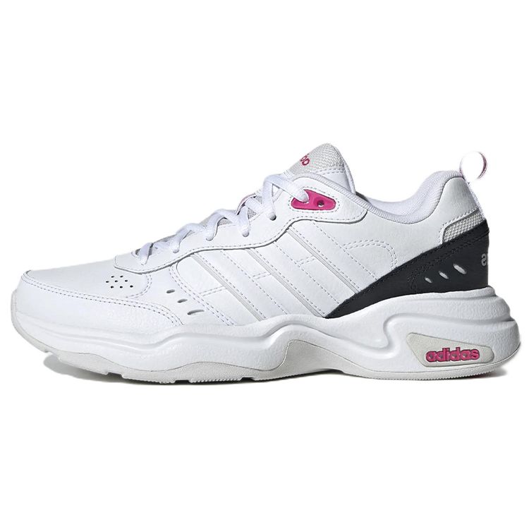 Adidas Strutter White Pink Women Sneakers Cloud-White Grey-Three GX6783