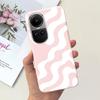 For Oppo Reno10 Case Luxury Colourful Painted Cover Soft Silicone Phone Case For Oppo Reno 10 Reno10 Pro 5G Back Cover Bumper