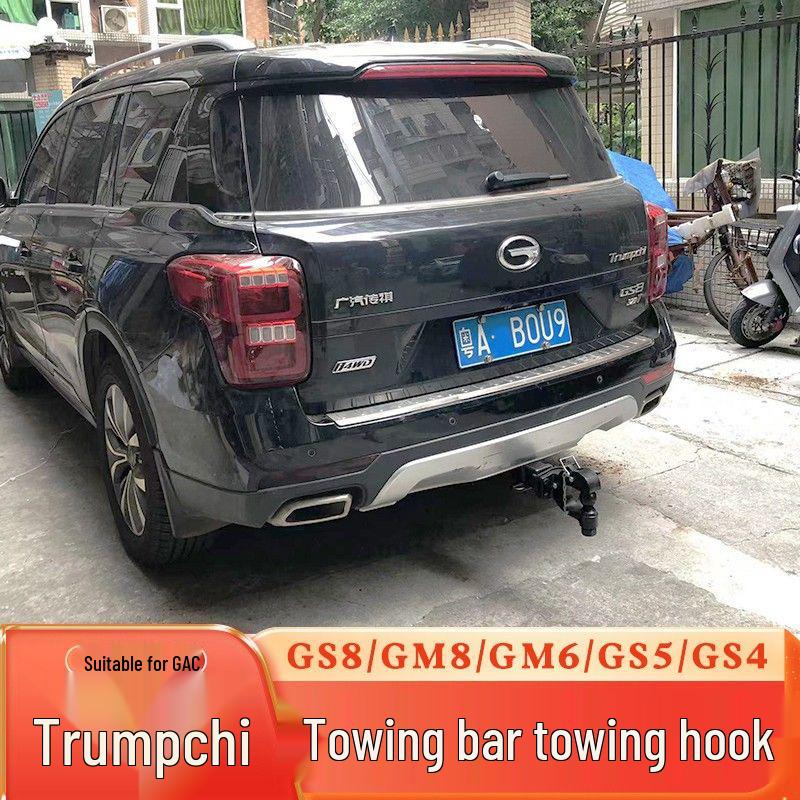 Compatible for converting Trumpchi GS8, GS4, GS5, and GS7 trailer hooks into towing or rear towing hooks.