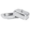 With Cover Handle Butter Dish With Lid Stainless Steel Butter Keeper Holder  Home Kitchen