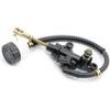 Motorcycle Rear Foot Brake Master Hydraulic Cylinder Pump With Reservoir For YAMAHA TZR250 FZR250 YZF R1 R6 1998 1999 2000 2001 2002 2003 2004 2005