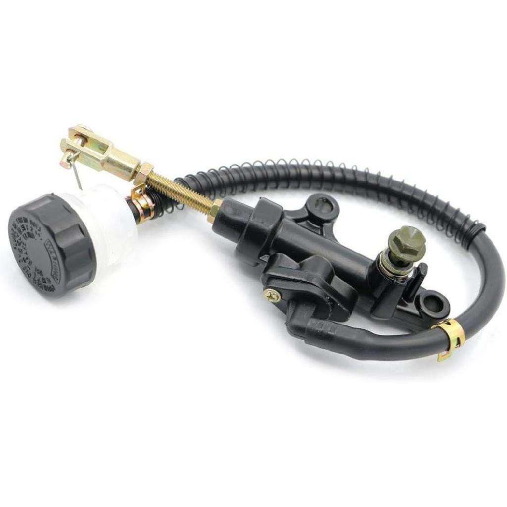 Motorcycle Rear Foot Brake Master Hydraulic Cylinder Pump With Reservoir For YAMAHA TZR250 FZR250 YZF R1 R6 1998 1999 2000 2001 2002 2003 2004 2005
