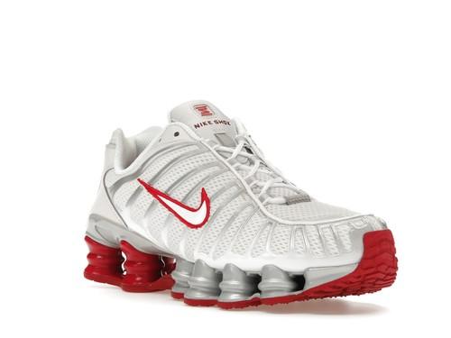 Nike Shox TL Low Platinum Tint/Gym Red W - FZ4344-001