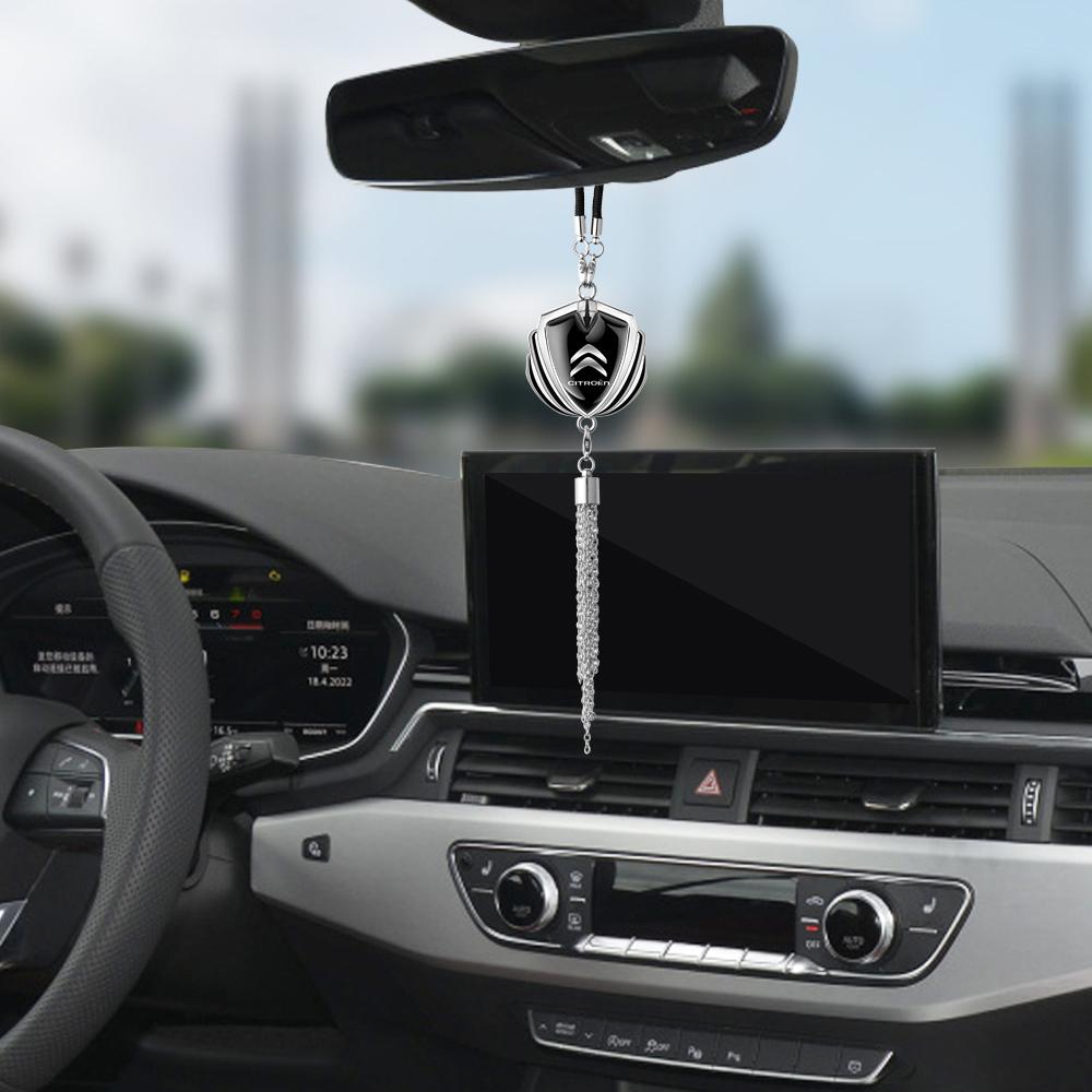 YHQVV1 Car Interior Accessories Rearview Mirror Hanging Ornaments Decorative Pendants For Citroen C1 C2 C3 C4 C4L VTS C-ELYSEE C3-XR C6