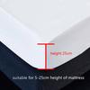 1PC K-POP Fitted Sheet D-Demon H-Hunters Soft Polyester Bed Cover Fitted Sheet With Elastic Band Home Decor No Pillowcase