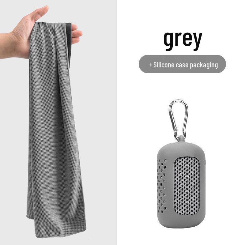Cooling Quick-Dry Fitness Towel: Sweat & Water Absorbent, Breathable, Sun-Protective for Outdoor Sports