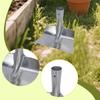 Concrete Rake Head Placer Spreading Leveling Tool Stainless Steel Manual Gardening