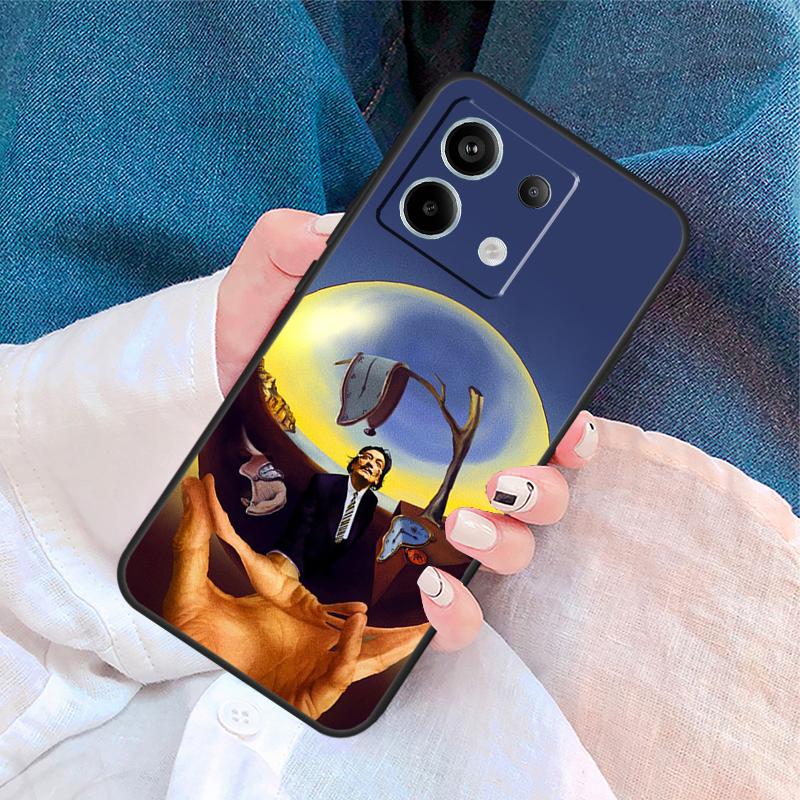 Чехол Salvador Dali Art Cover для Xiaomi Redmi Note 14 13 Pro 12 11 9 10 9S 10S 11S 12S Redmi 14C 10C 12C 13C
