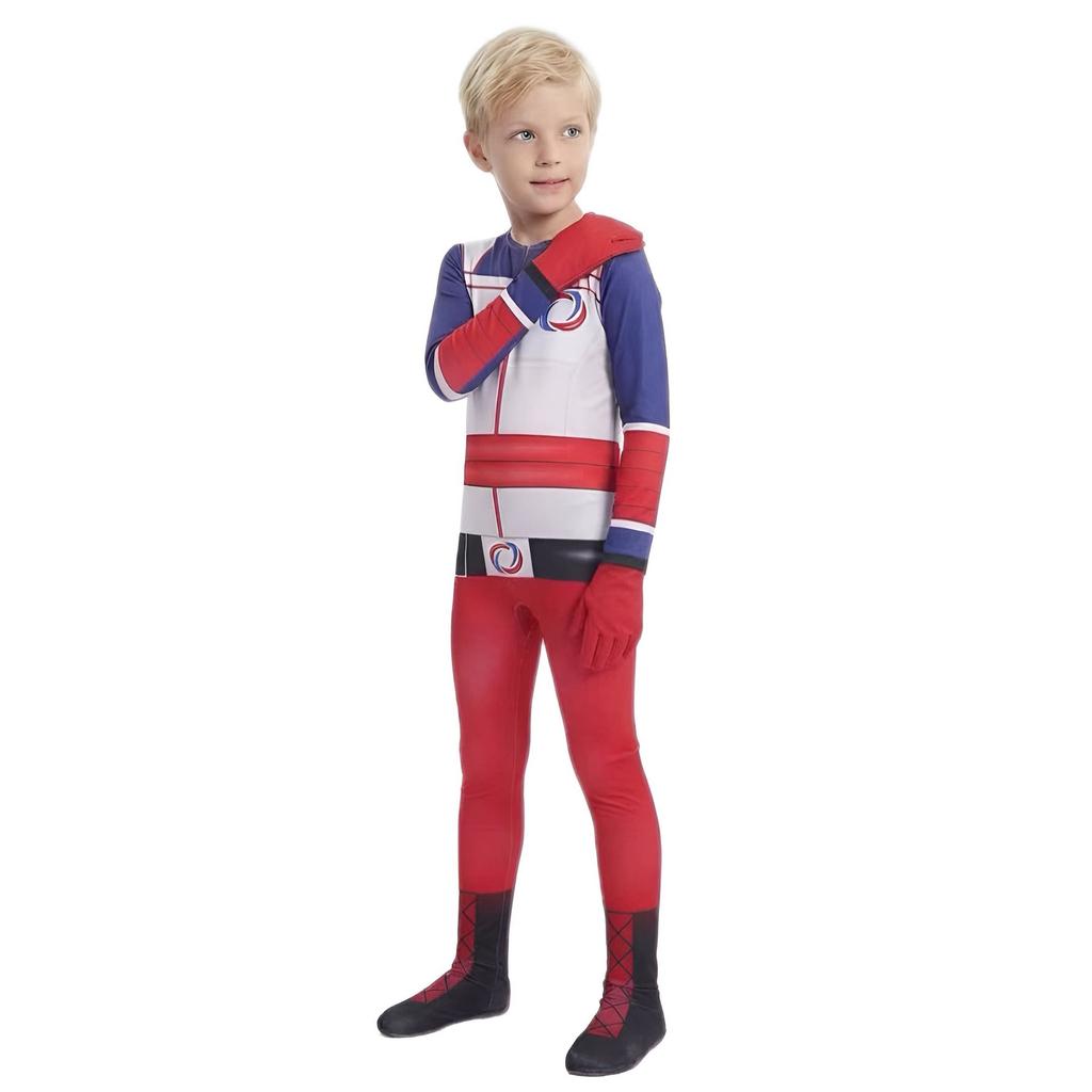 Kid Danger Cosplay Costume, The Adventures of Kid Danger Anime Stage Role Play Outfit