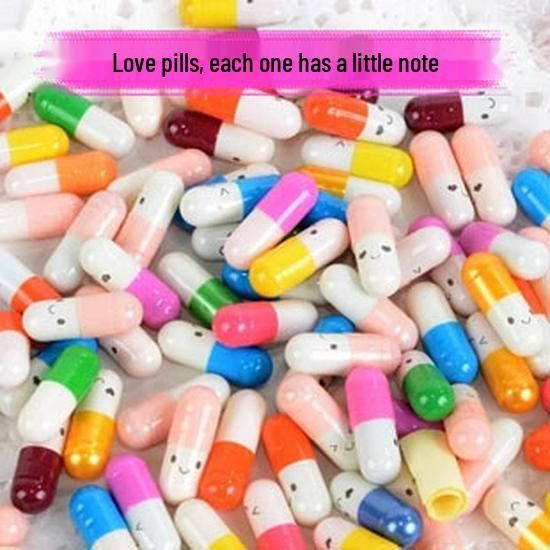 Корейская капсула любви бутылка желаний - милые романтические канцелярские товары