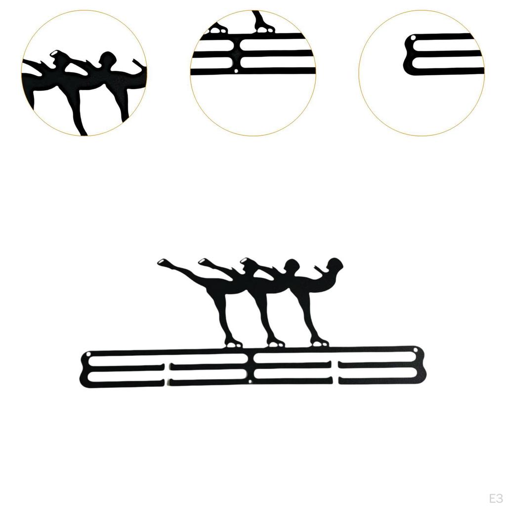 Medal Hanger Display Rack Frame Gifts Sport Awards Holder for Sports Award Home