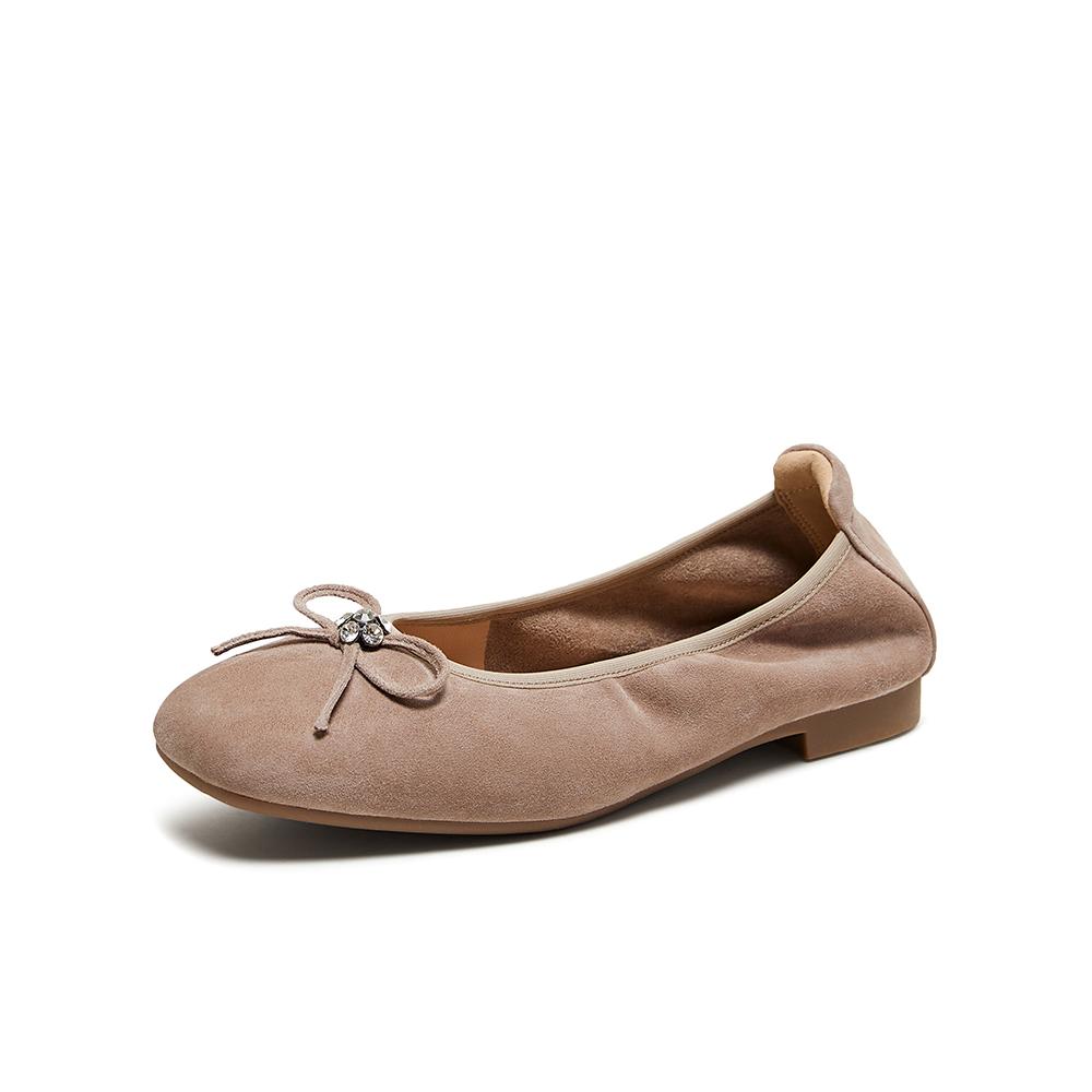 Bestu 26 Autumn Simple and Fashionable Bow Bow Square Head Shallow Mouth Women's Single Shoes O8803CQ6