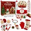 24Pcs Disassembly Gift Christmas Advent Calendar Box Countdown Gift Box  Holiday Decorations