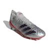 Adidas Predator Freak .1 С круглым носком на шнуровке AG (Резиновые короткие шипы) Прочные футбольные бутсы Мужские футбольные бутсы Серебристо-черные Q46410