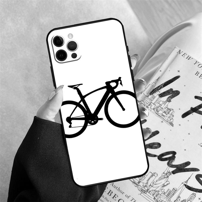 Люблю Велоспорт Шоссейный Велосипед Чехол для Телефона Для iPhone 16 Pro Max 11 12 13 Mini 14 15 Pro Max XR 15 16 Plus 16e Чехол