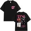2026 New  Albumpattern Tshirt Fashionable Harajuku Shortsleeved Pure Cotton Casual Streetwear