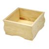 Square Wooden Cachepot 11 X 5.5 X 11 Cm