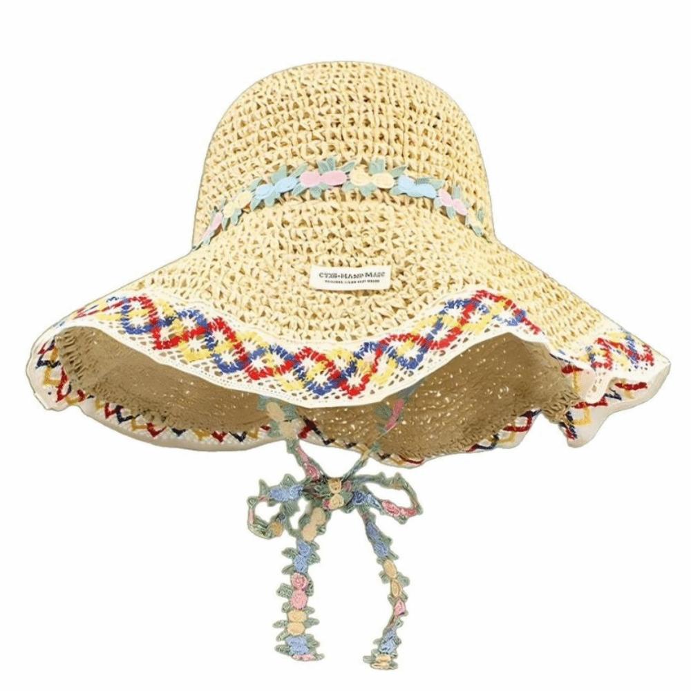 INS Woman's Straw Hat Breathable Sun Protection Cap Fashion Women's Sun Visor Hats Summer Season
