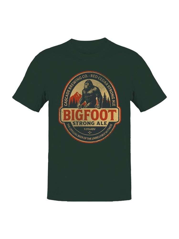 Bigfoot Strong Ale Craft Beer Label Men's T-shirt Unisex T-Shirt