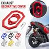 Крышка выхлопной трубы Honda ADV350: Модифицированная алюминиевая защитная рама
