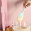 Silicone Cream Spatula Non-Stick Pan Scraper Heat Resistant Kitchen Baking Tools DIY Cake Shovel for Baking Flipping Stir-Frying