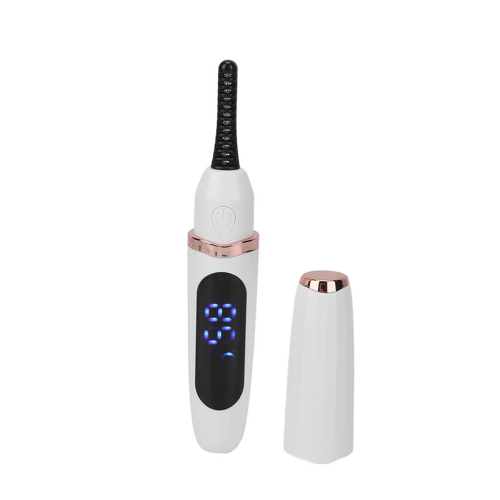 Электрические щипцы для завивки ресниц, ручная зарядка через USB, интеллектуальный контроль температуры, электрический нагрев