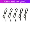 5PCS Universal Air Conditioner Temperature Sensor Rubber Copper Head 5K 10K 15K 20K 25K 50K NTC Probe for Solar Electric Water H