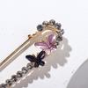 Coat Simulated Pearl Flower Enamel Zinc Zinc Alloy Rhinestone Bow Brooches Pin Accessories Jewelry Corsage
