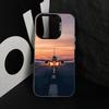 Чехол для телефона в виде самолета для iPhone 17,16,15,14,13,12,11 Plus,Pro Max,XS,Красочный серебристый чехол для телефона Funda Cover
