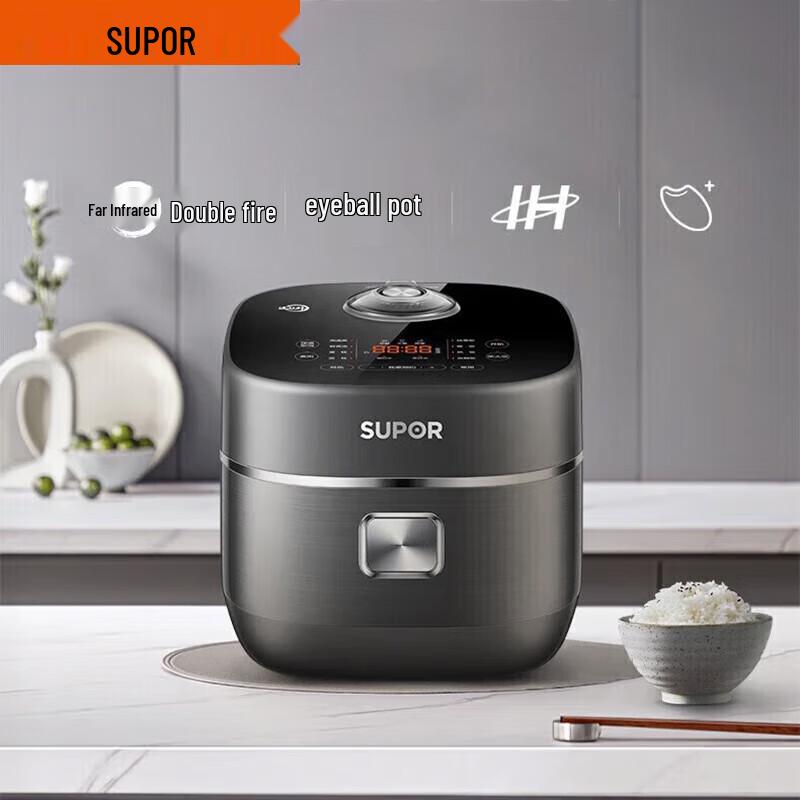 SUPOR 4L IH Multi-Function Electric Rice Cooker CN plug (adapter included)