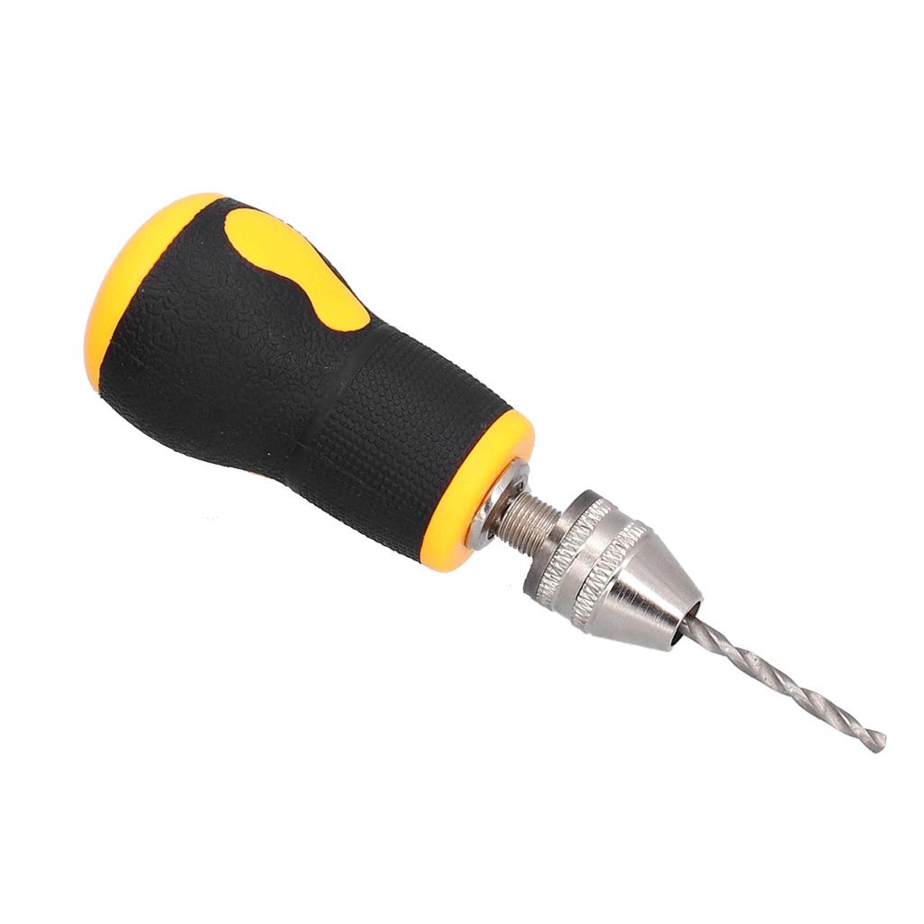 Мини Отвертка Портативная Противоскользящая Ручная Отвертка Ручная Спиральная Дрель 0.5?Инструмент для сверления 3,2 мм