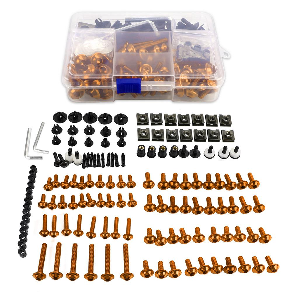 Fairing bolts For HONDA VFR800 VFR 800 800F 1998 1999 2000 2001 98 99 00 2001 Body Fairing Bolt Screw Fastener Fixation Kit