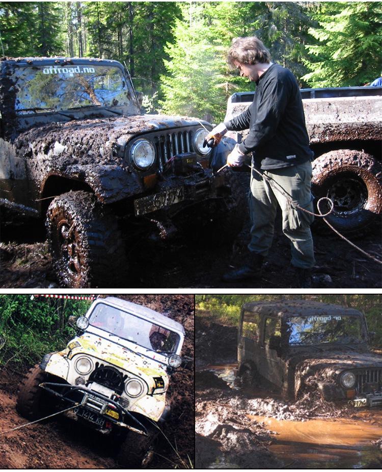 Tianming T-MAX ATV Electric Winch ATW6000 Lbs for Off-road Jimny