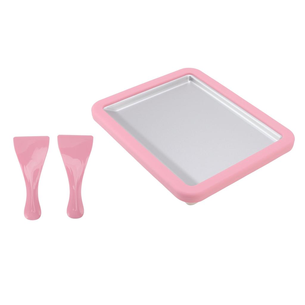 Роликовая пластина для мороженого Быстрое производство Защита от ржавчины Маленькая холодная пластина для мороженого для дома, магазина йогуртов