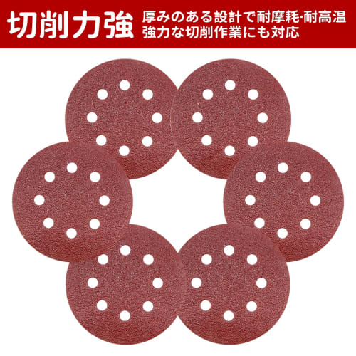 COYXiCE Sanding Disc, 180mm, 30 Sheets, #150 Grit, Waterproof, for Electric Sanders, 10 Holes, Round, Velcro, for Drywall, Ceilings, Walls, Car Repair